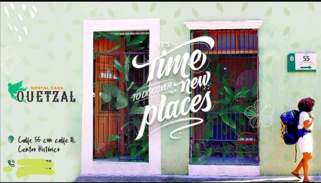 Hostel Casa Quetzal Campeche Exteriér fotografie